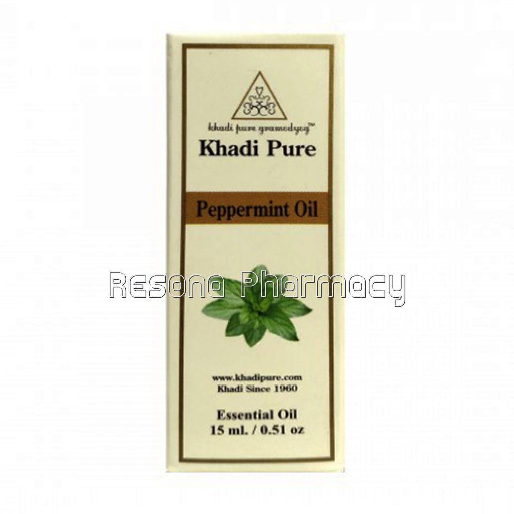 Khadi Pure Herbal Peppermint Essential Oil   15Ml