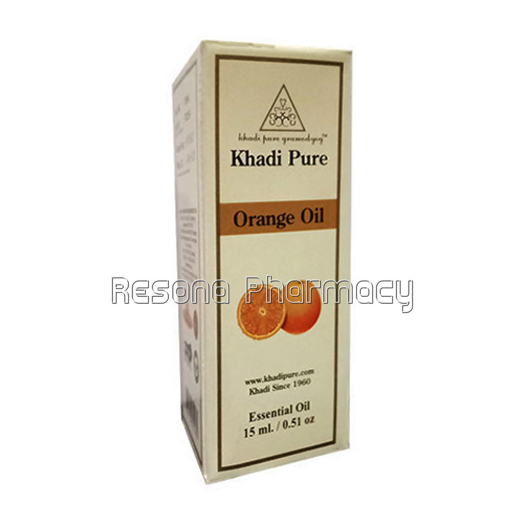 Khadi Pure Herbal Orange Essential Oil   15Ml