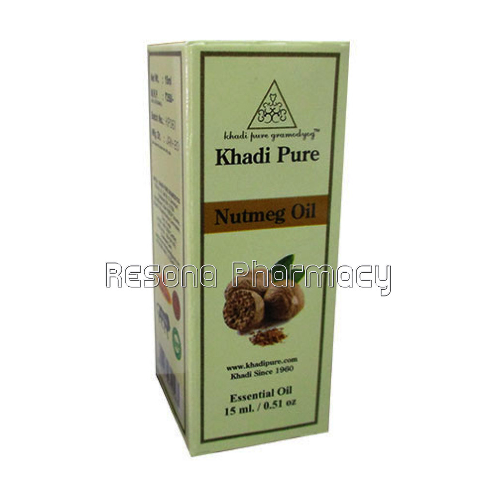 Khadi Pure Herbal Nutmeg Essential Oil   15Ml