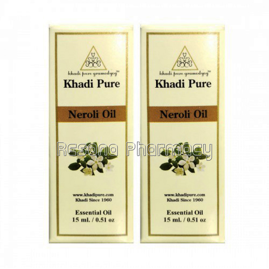 Khadi Pure Herbal Neroli Essential Oil   15Ml (Set Of 2)