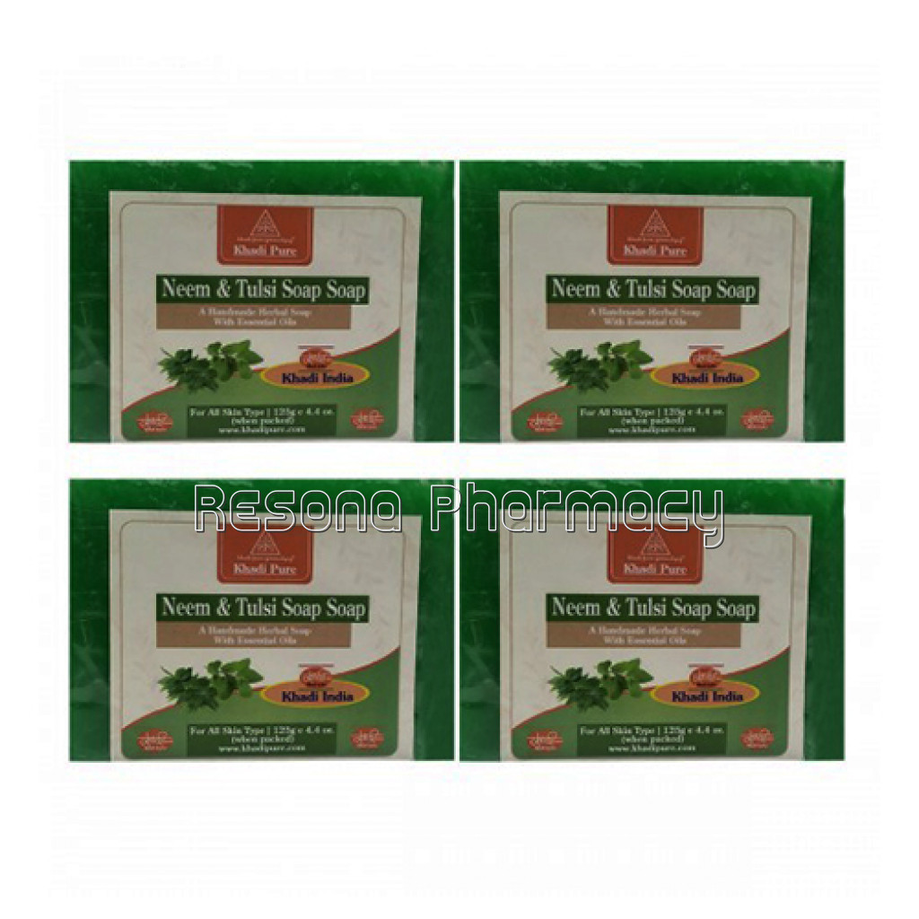 Khadi Pure Herbal Neem Tulsi Soap   125G (Set Of 4)