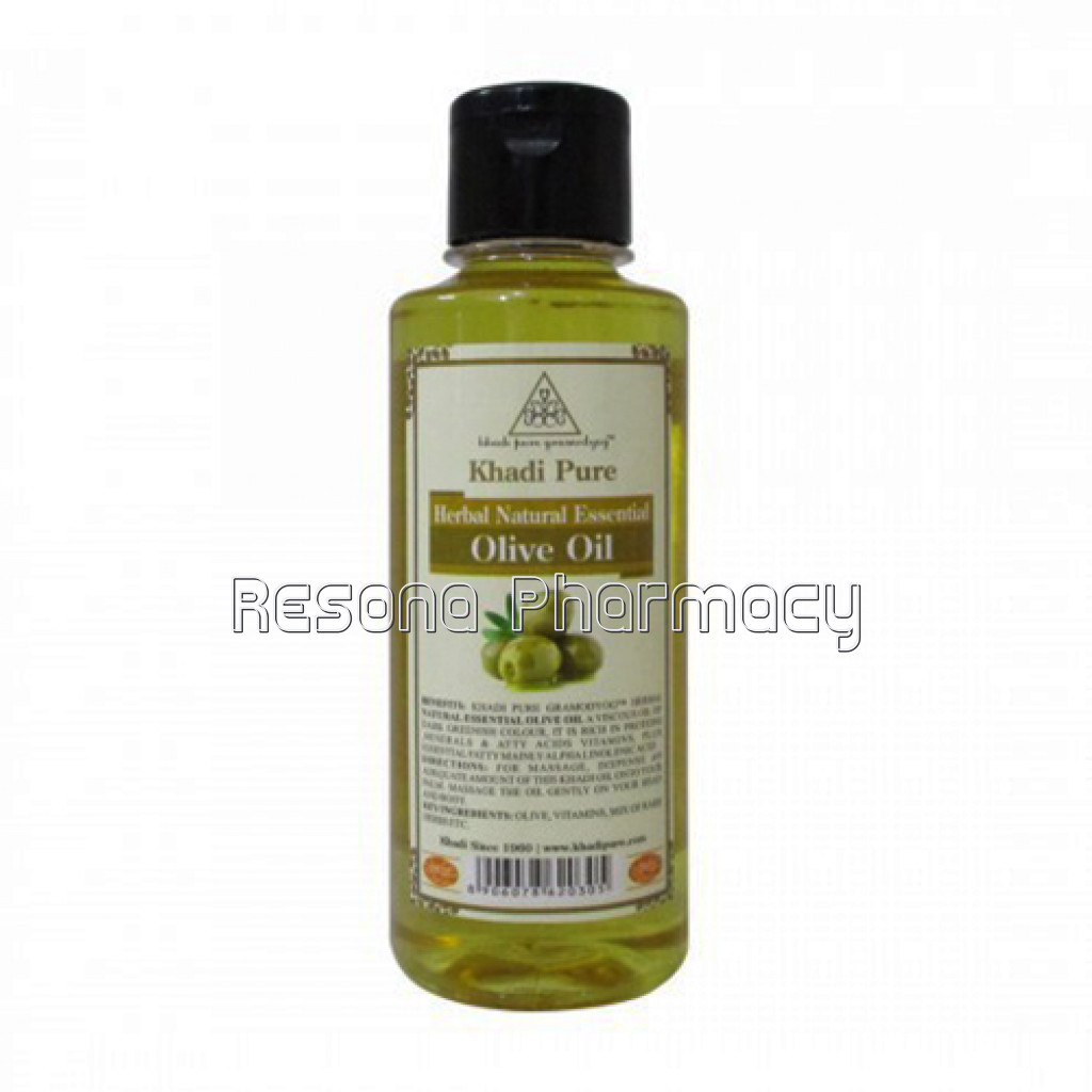 Khadi Pure Herbal NaNaturalEssential Olive Oil   210Ml
