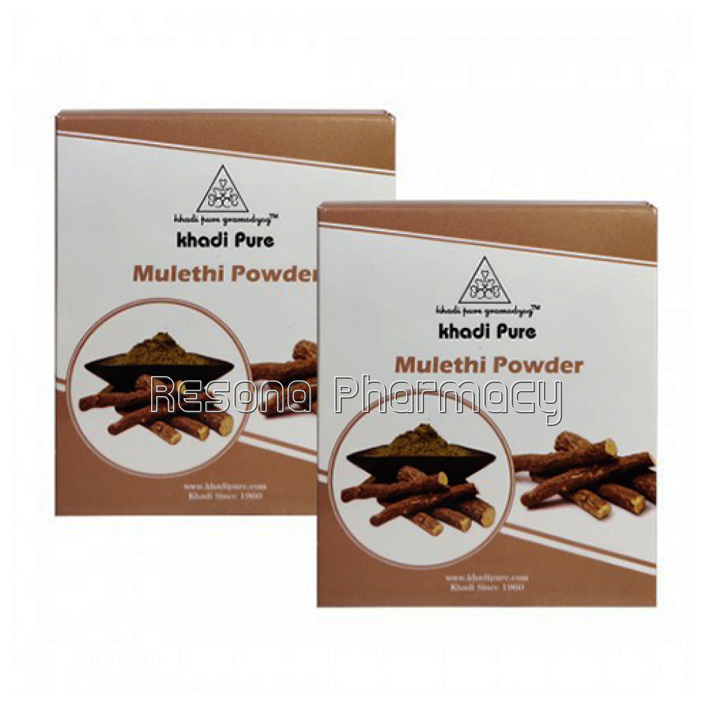 Khadi Pure Herbal Mulethi Powder 80G (Set Of 2)