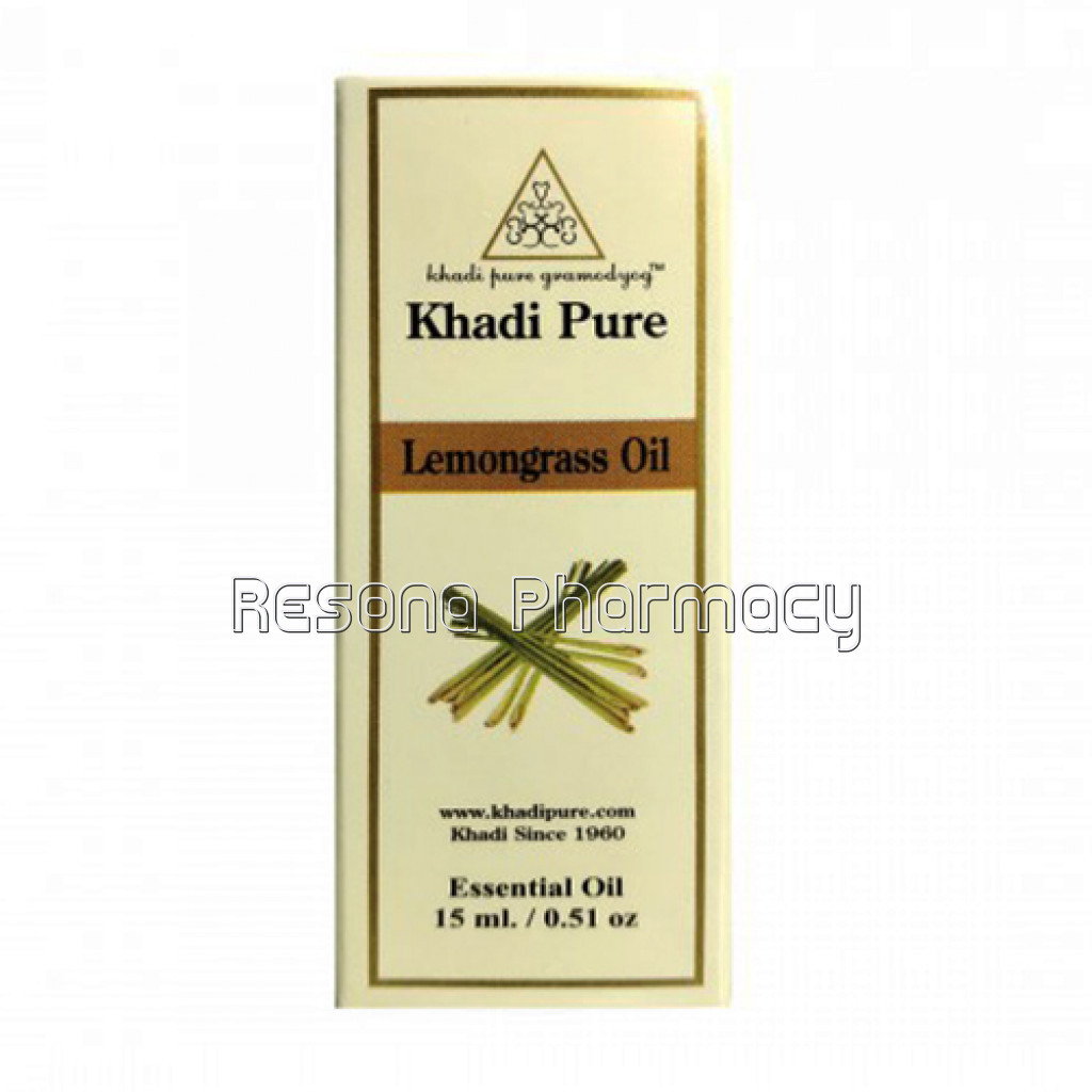 Khadi Pure Herbal Lemongrass Essential Oil   15Ml
