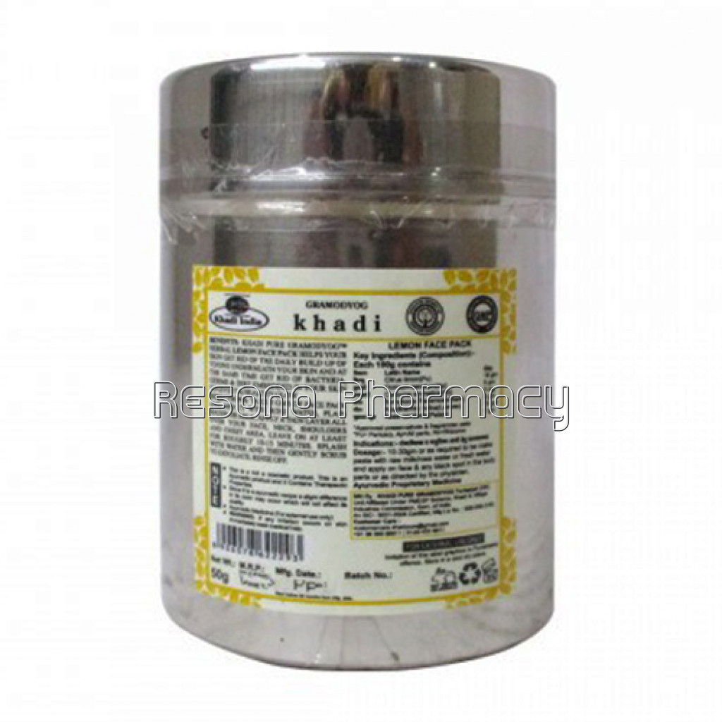 Khadi Pure Herbal Lemon Face Pack   50G