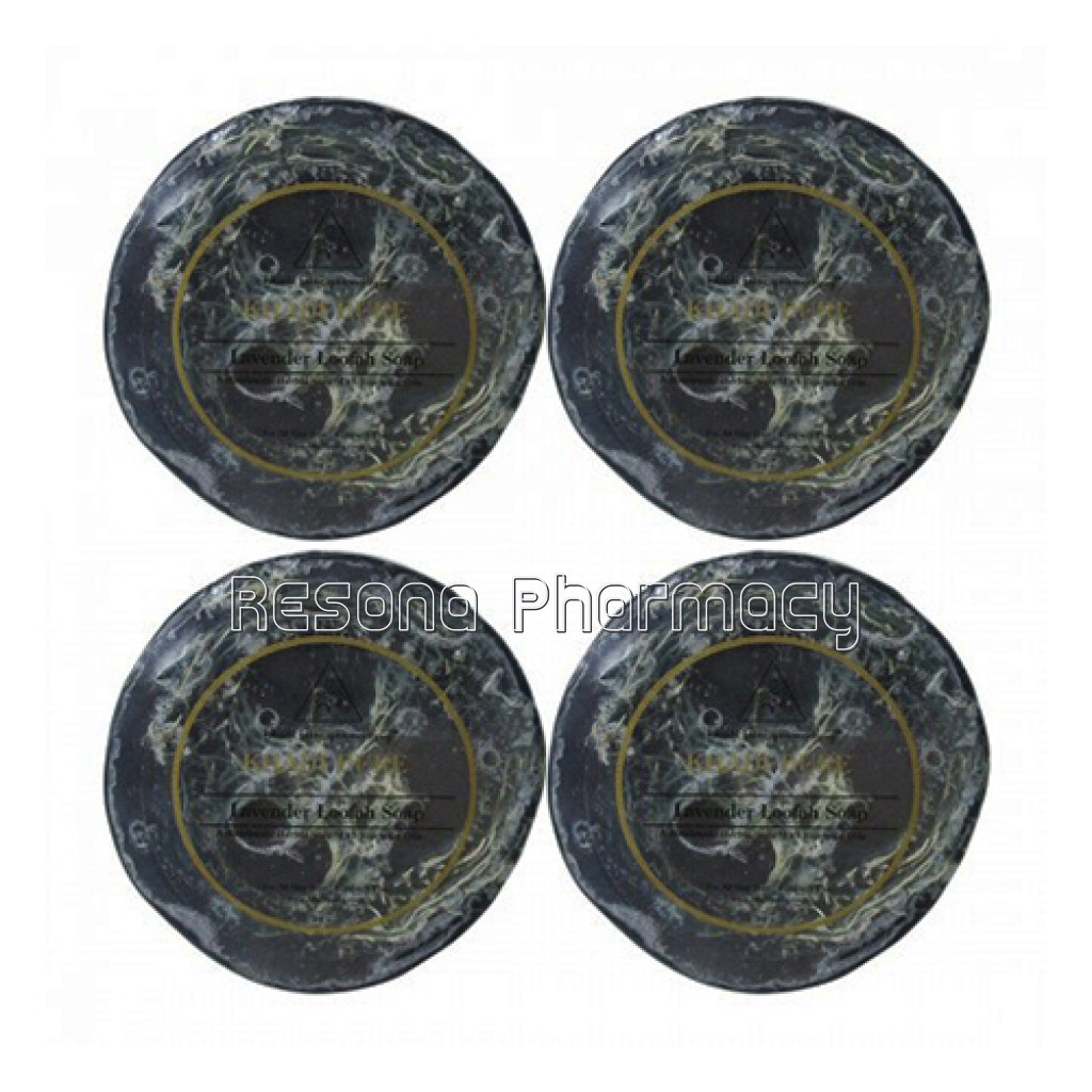 Khadi Pure Herbal Lavender Loofah Soap   100G (Set Of 4)