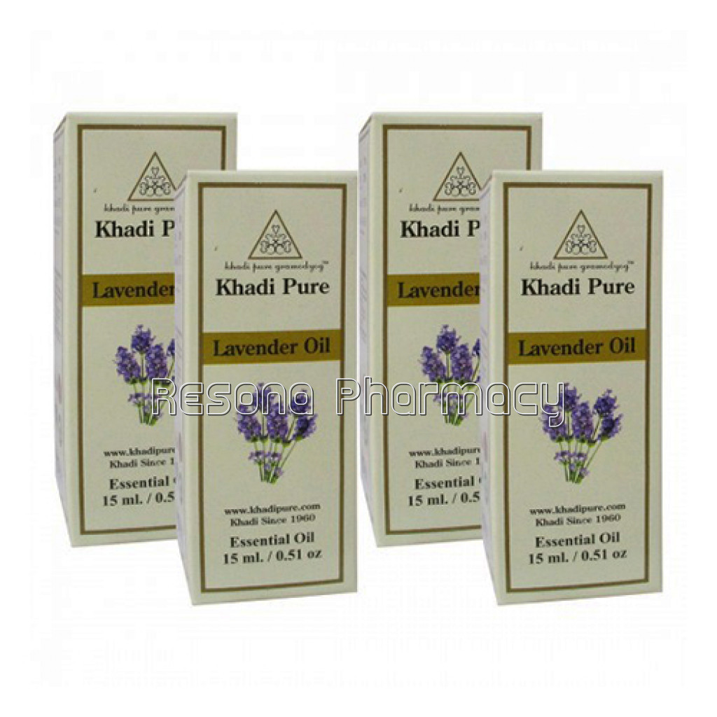 Khadi Pure Herbal Lavender Essential Oil   15Ml (Set Of 4)