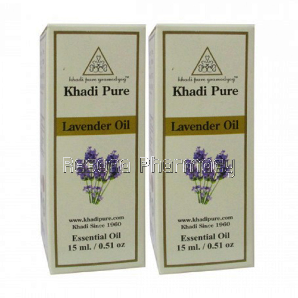 Khadi Pure Herbal Lavender Essential Oil   15Ml (Set Of 2)
