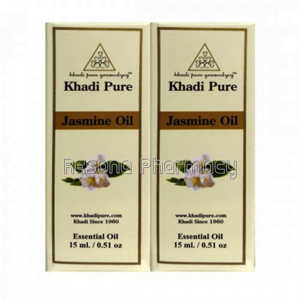 Khadi Pure Herbal Jasmine Essential Oil   15Ml (Set Of 2)