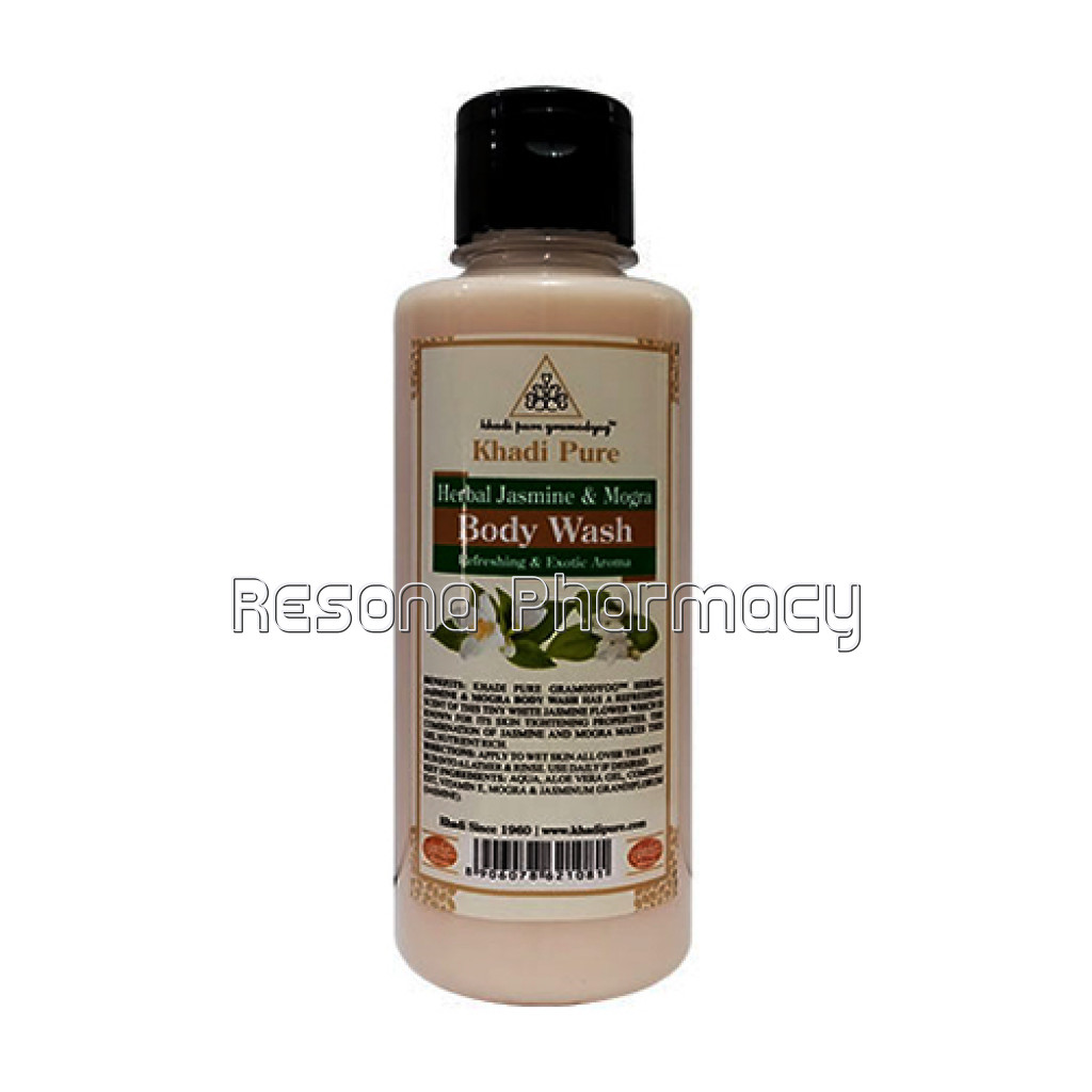 Khadi Pure Herbal Jasmine and Mogra Body Wash   210Ml