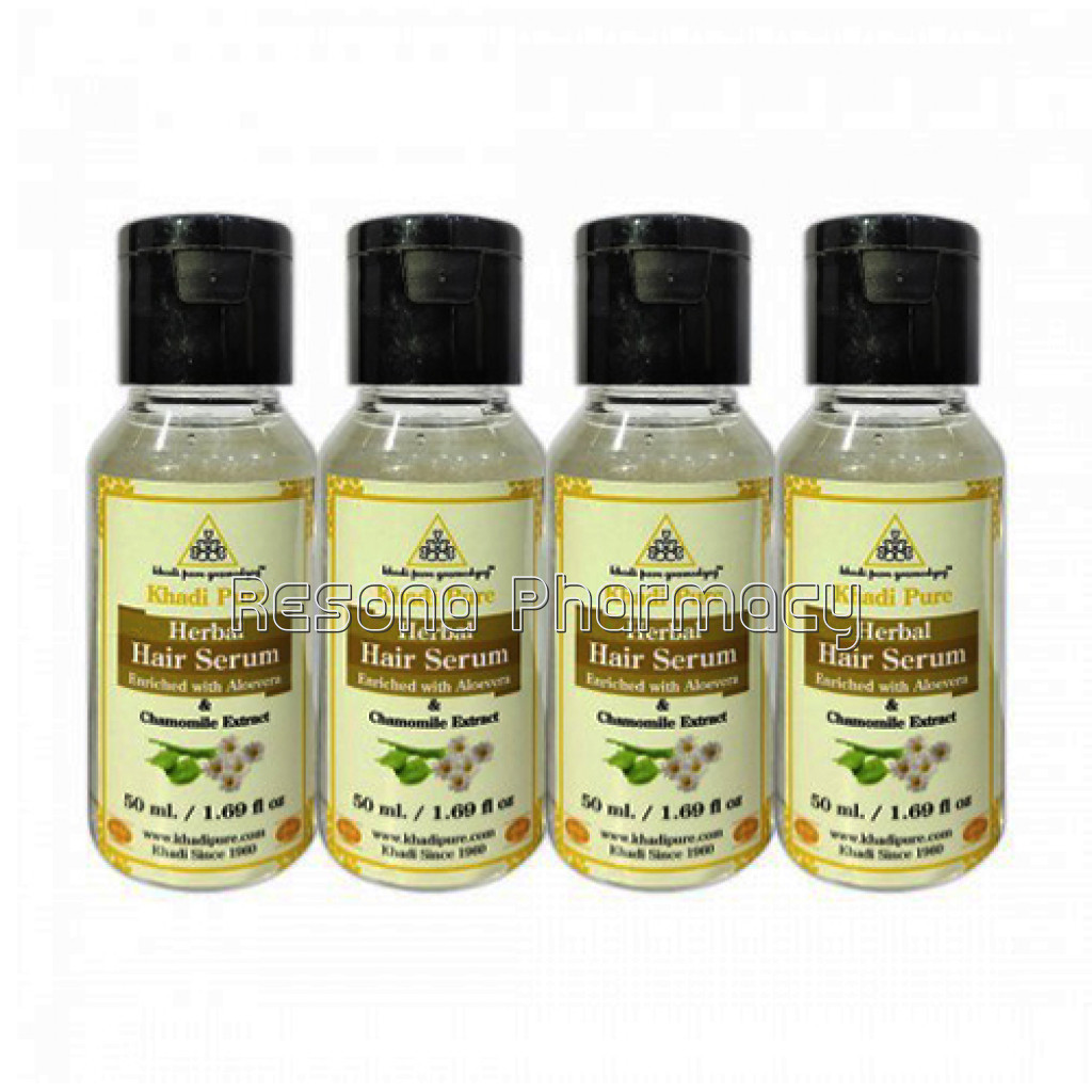 Khadi Pure Herbal Hair Serum   50Ml (Set Of 4)