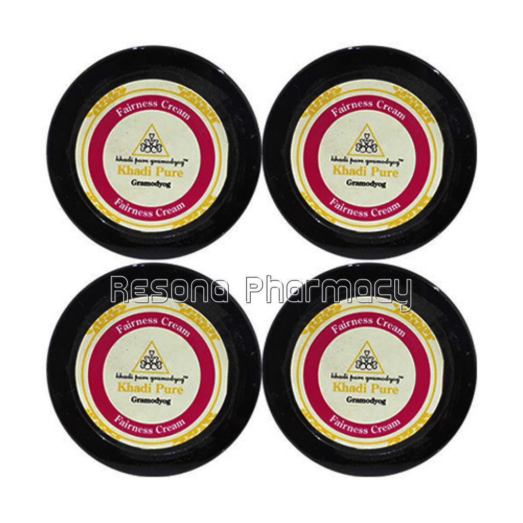 Khadi Pure Herbal Fairness Cream   50G (Set Of 4)
