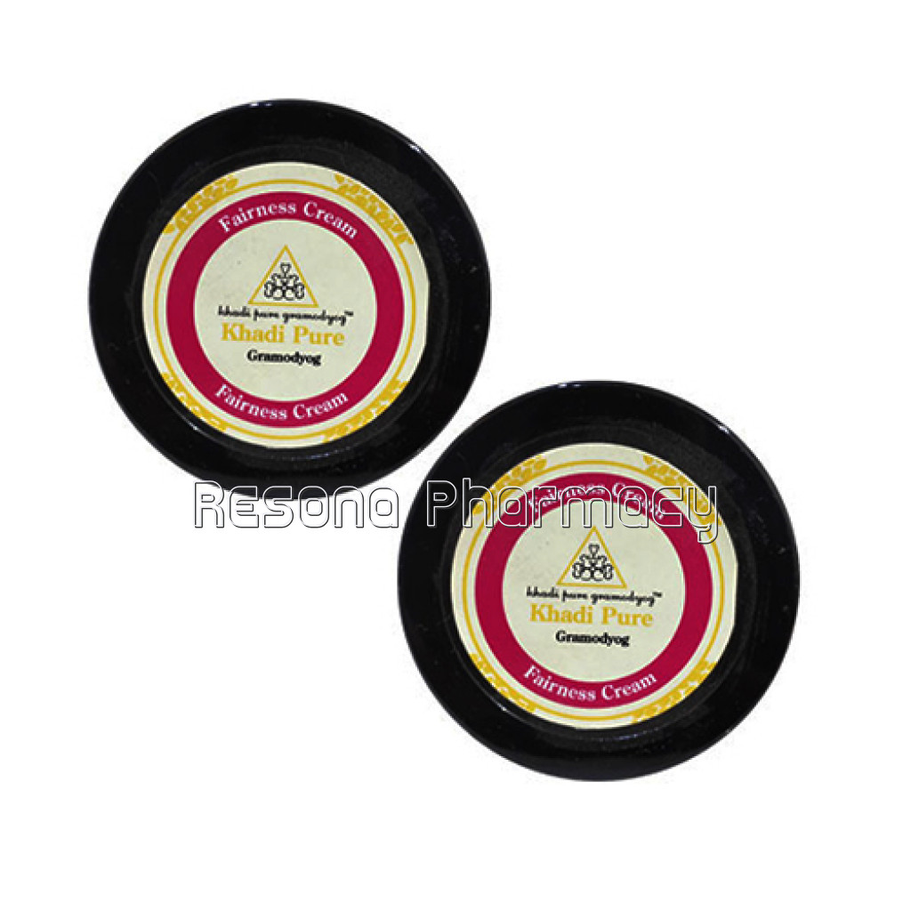 Khadi Pure Herbal Fairness Cream   50G (Set Of 2)
