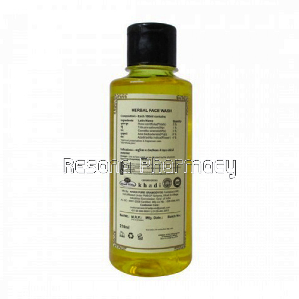 Khadi Pure Herbal Face Wash   210Ml