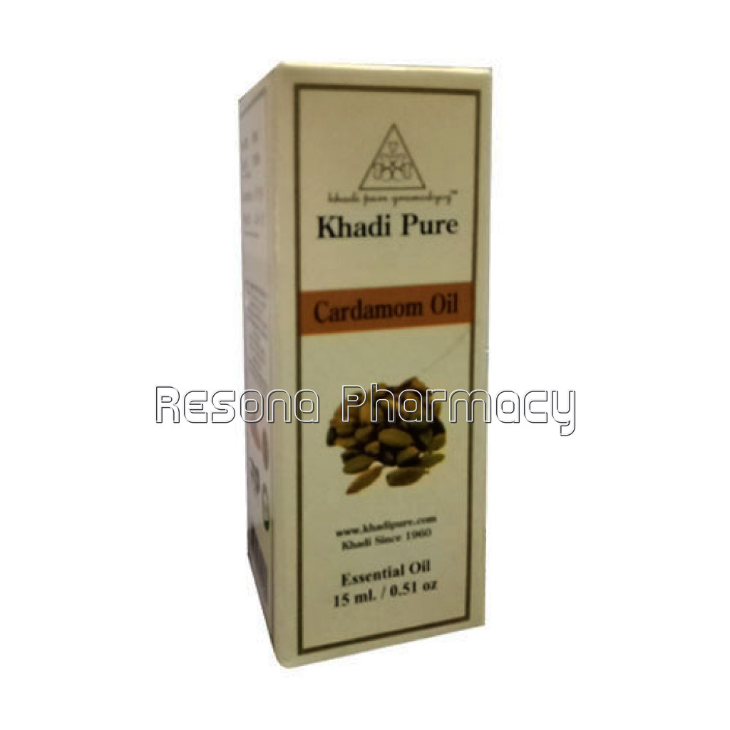 Khadi Pure Herbal Cardamom Essential Oil   15Ml