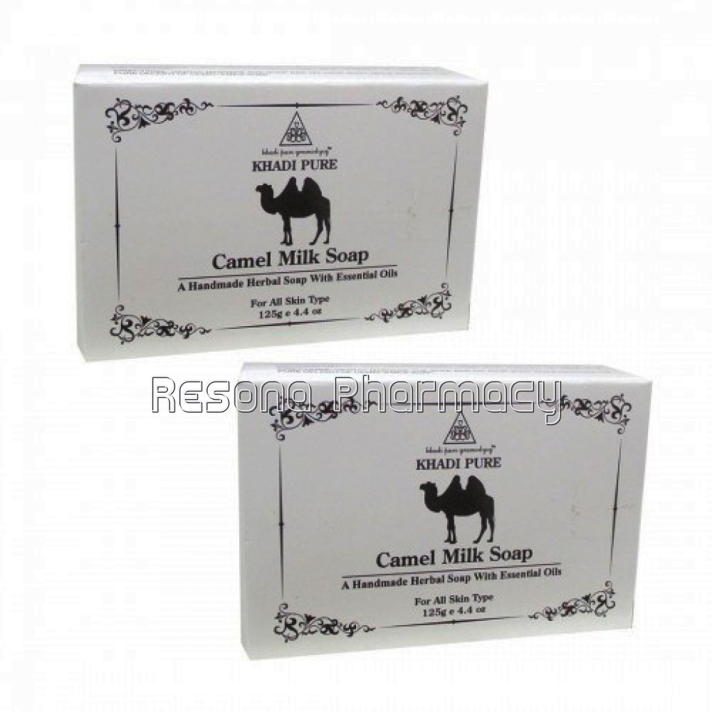 Khadi Pure Herbal Camel Milk Soap   125G (Set Of 2)