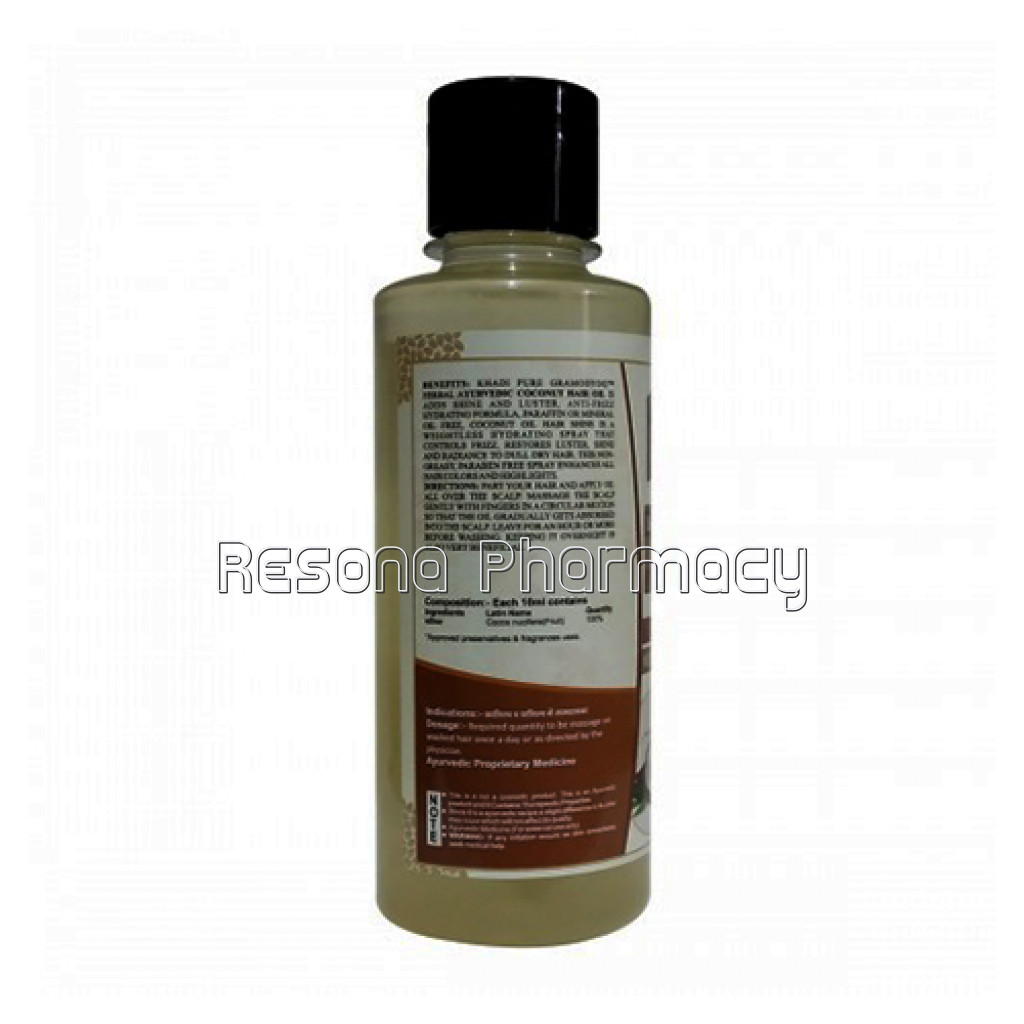 Khadi Pure Herbal Ayurvedic Coconut Hair Oil   210Ml