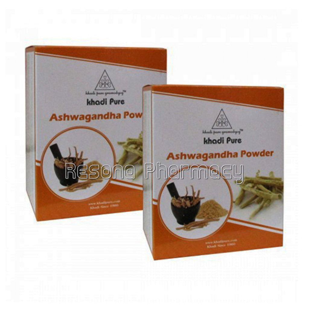 Khadi Pure Herbal Ashwagandha Powder 80G (Set Of 2)