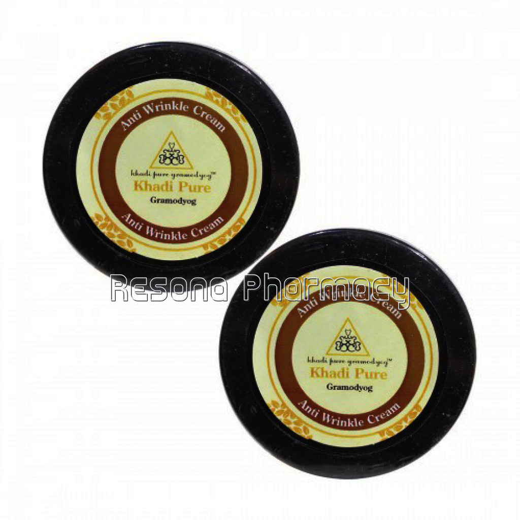 Khadi Pure Herbal Anti Wrinkle Cream   50G (Set Of 2)