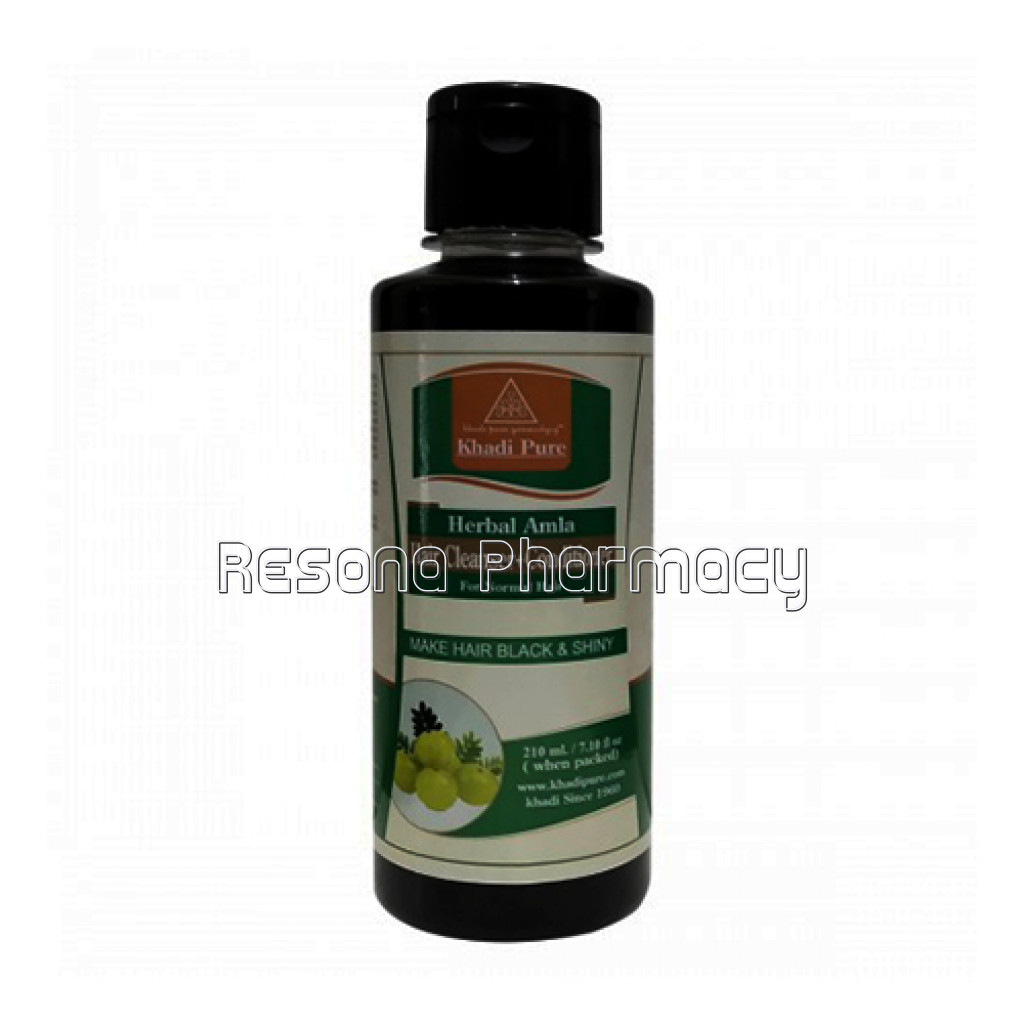 Khadi Pure Herbal Amla Hair Cleanser Plus Conditioner   210Ml