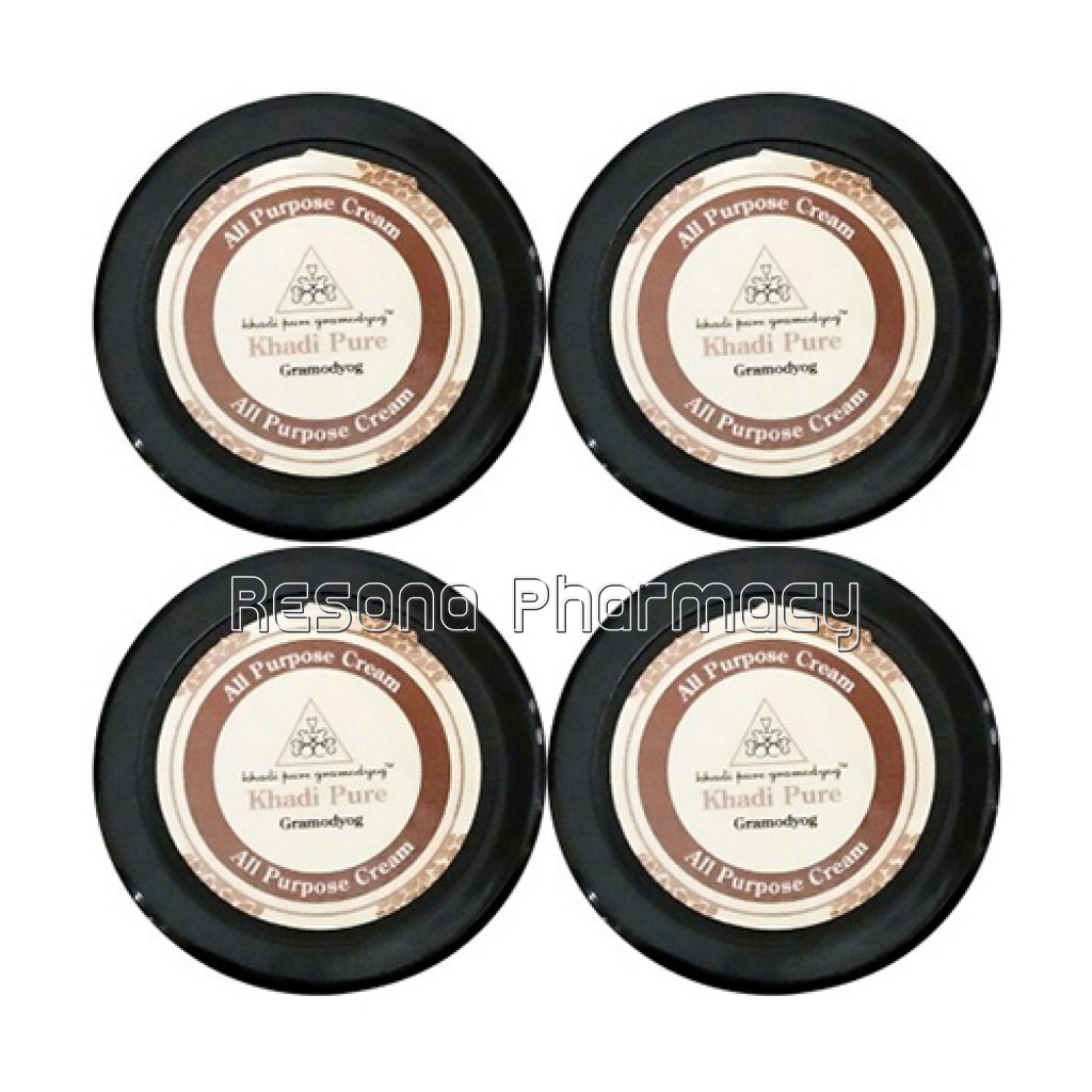 Khadi Pure Herbal All Purpose Cream   50G (Set Of 4)