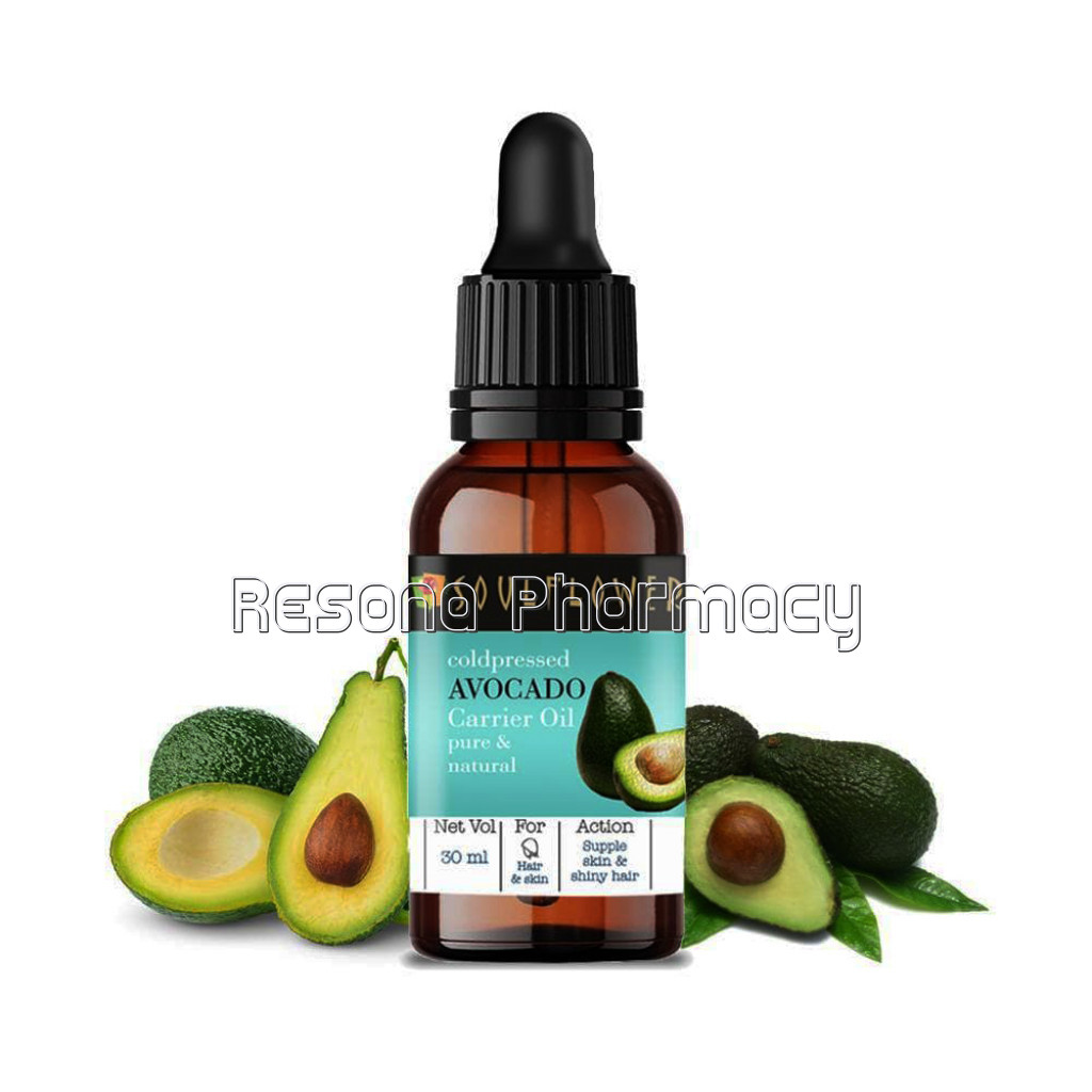 Soulflower Avocado Oil Coldpressed, 30Ml