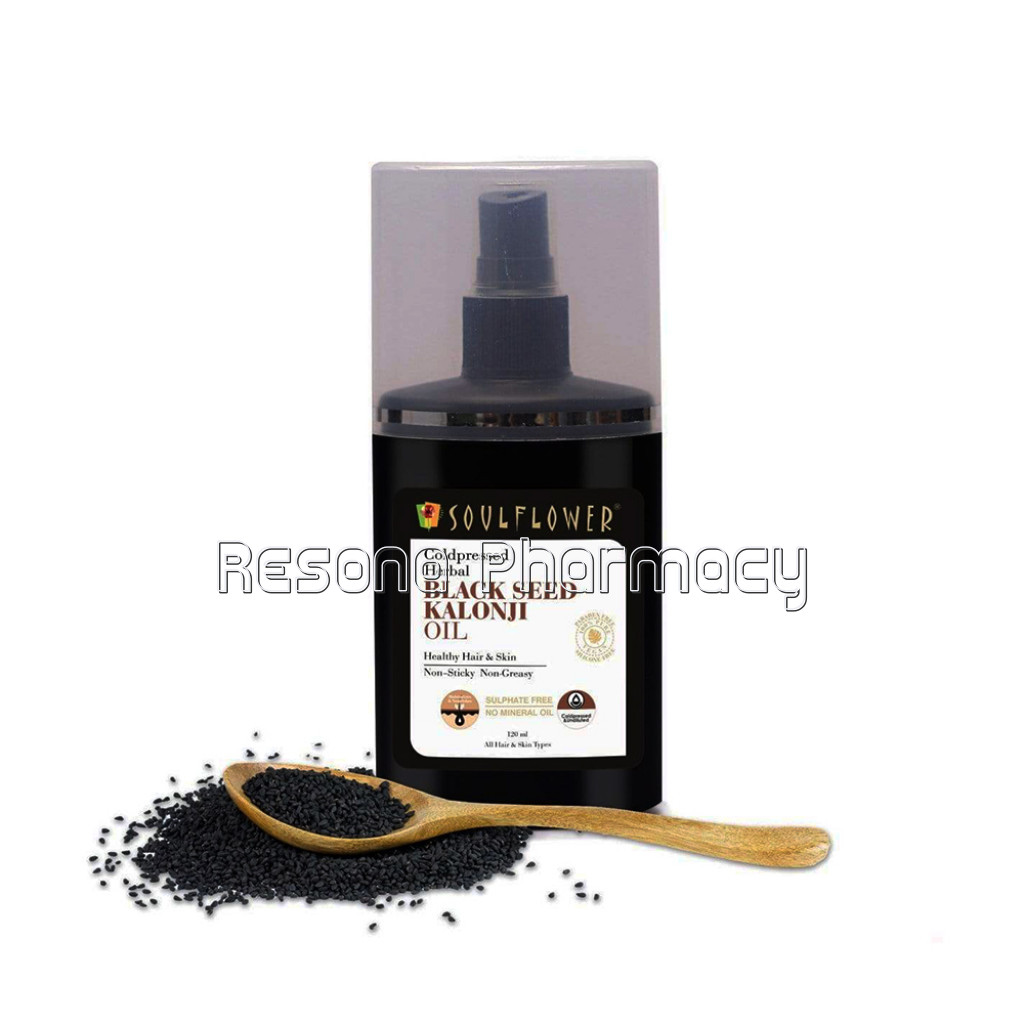 Soulflower Black Seed Kalonji Oil, 120Ml