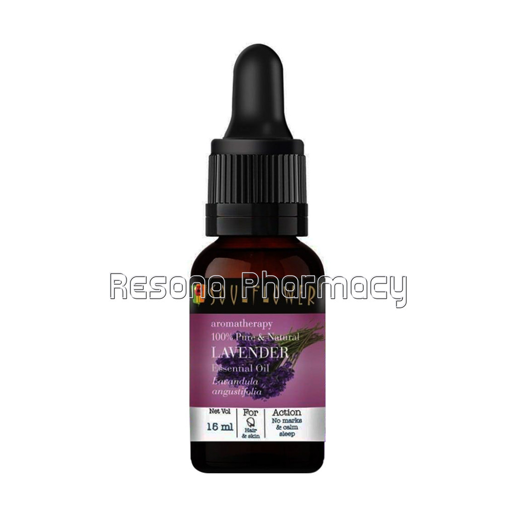 Soulflower Lavender Essential Oil For Hair Growth, Dandruff Control, Scars, Clear Skin and Sound Sleep, 100% Pure, NaNaturaland Undiluted Oil, Ecocert, Esg Certified, 15Ml