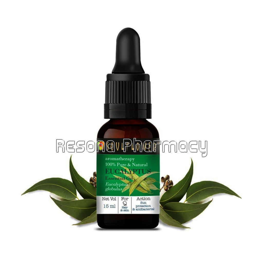 Soulflower Eucalyptus(Nilgiri) Essential Oil For Inhalation, Soft and Blemish Control, Strong Hair, Relaxing, 100% Pure, NaNaturaland Undiluted Oil, Esg Certified, 15Ml