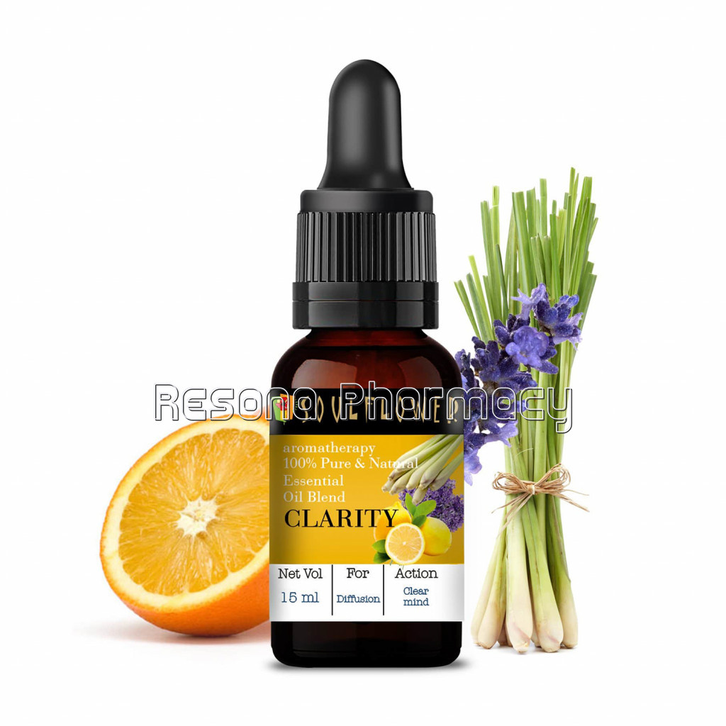 Soulflower Clarity Essential Oil, 15Ml