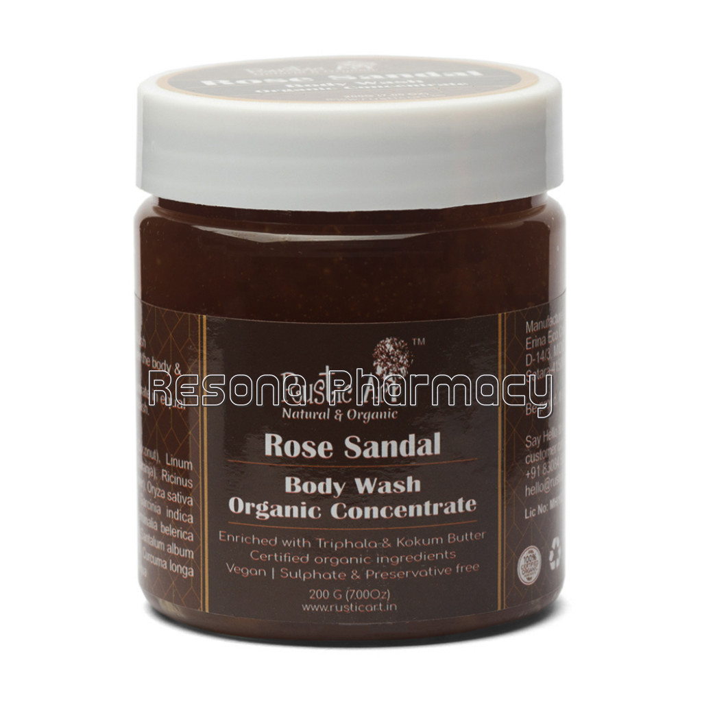 Rose Sandal Body Wash Concentrate 200Gm