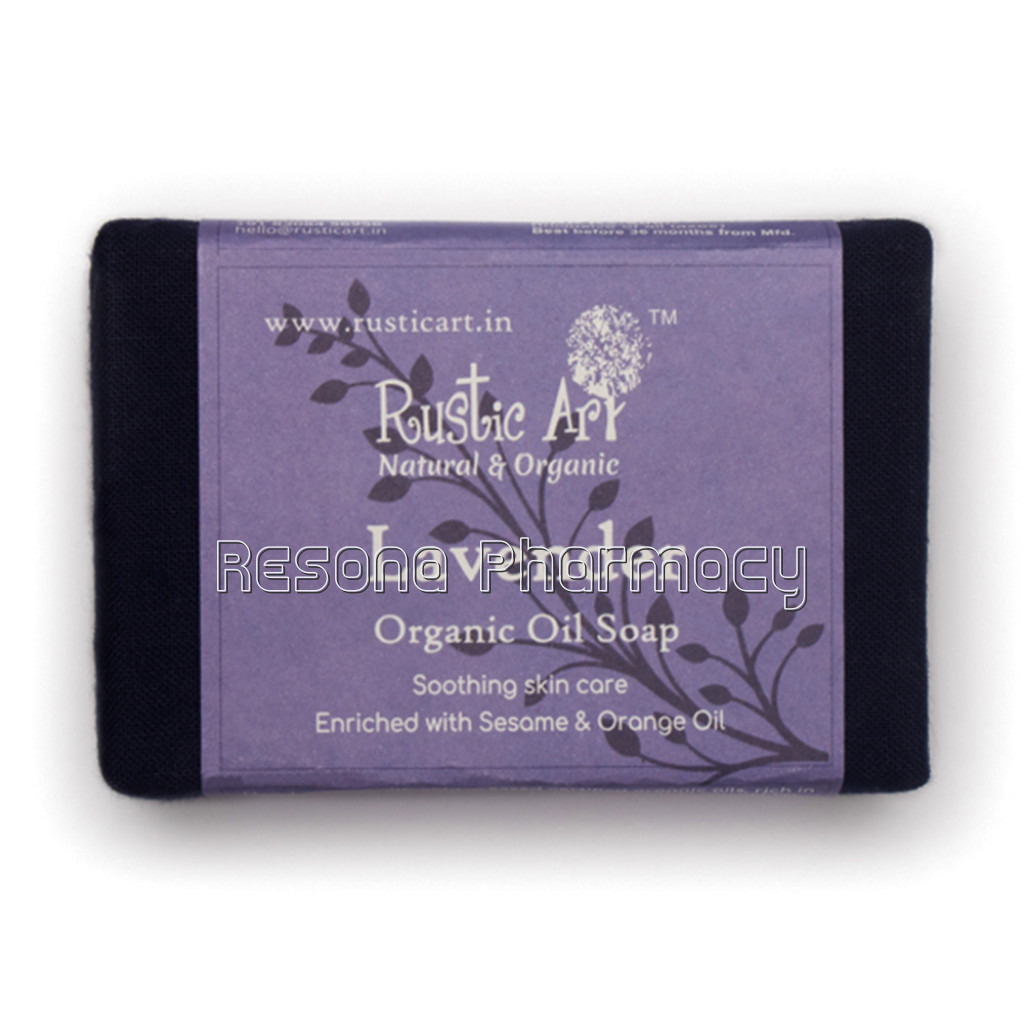 Rustic Art Lavender Soap