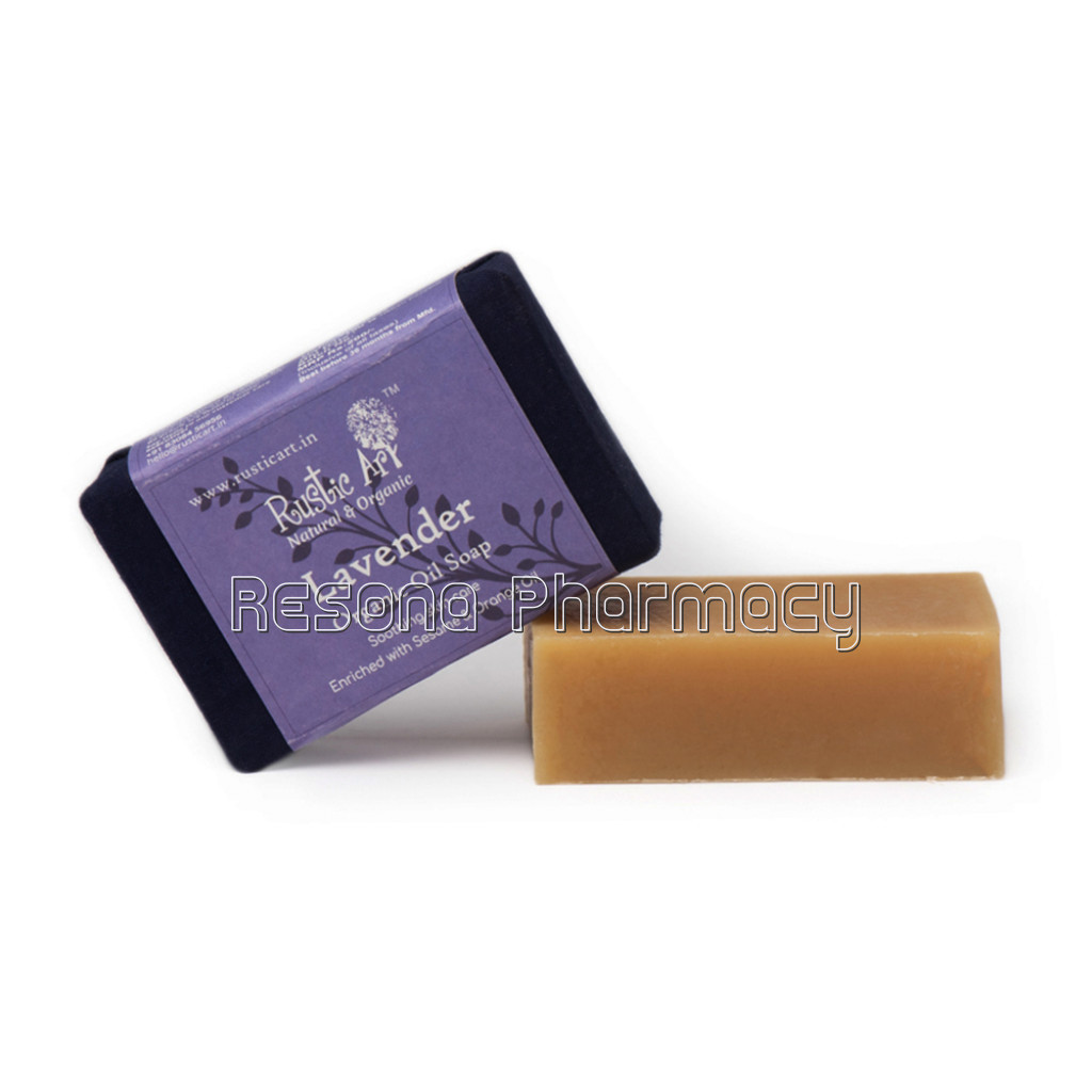 Rustic Art Lavender Soap