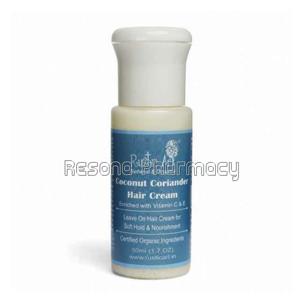 Coconut Coriander Organic Hair Cream With Vitamin C, E