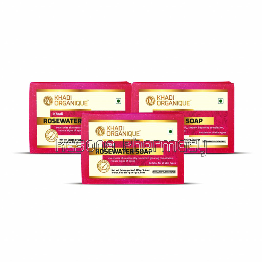 Rosewater Soap (Pack Of 3)
