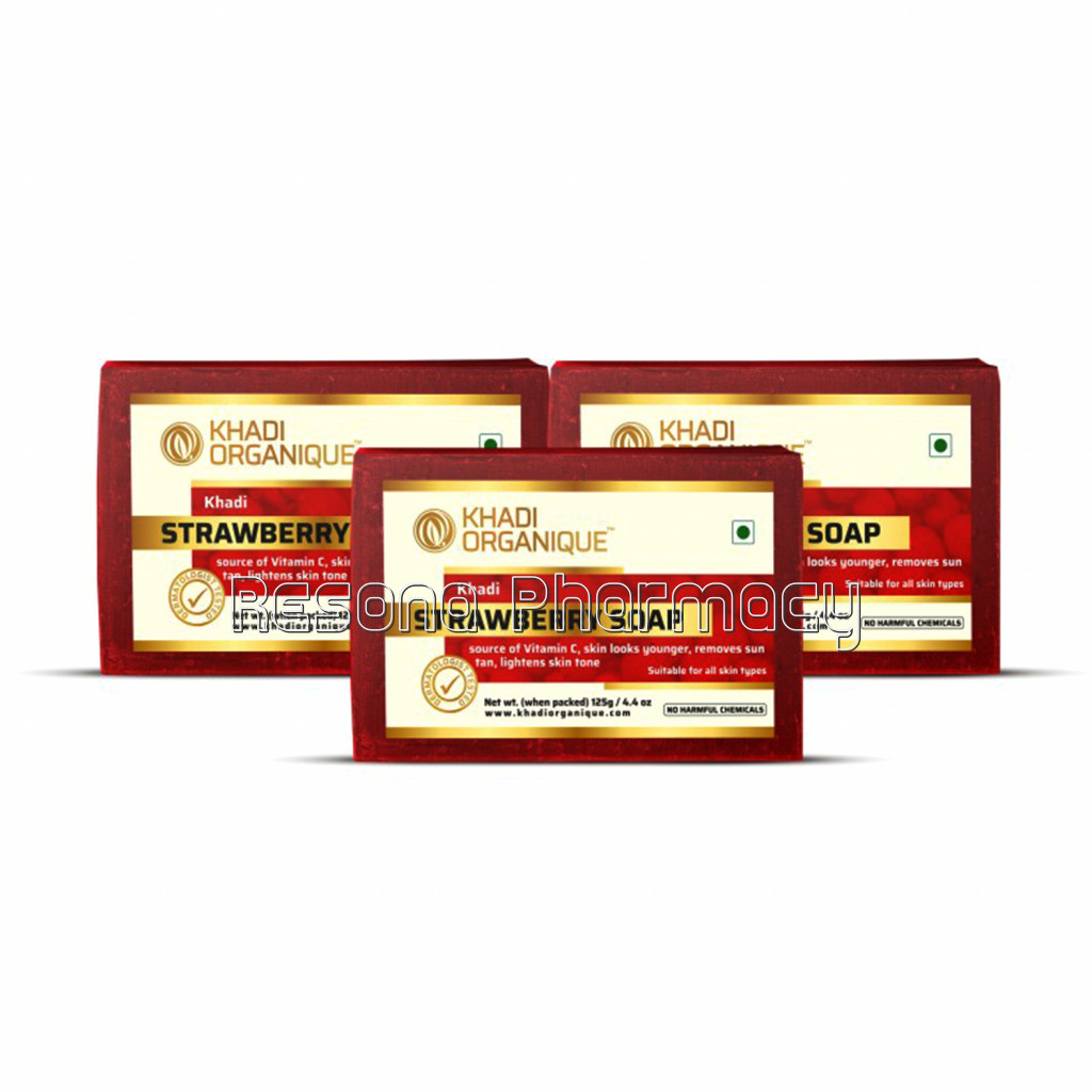 Strawberry Soap (Pack Of 3)