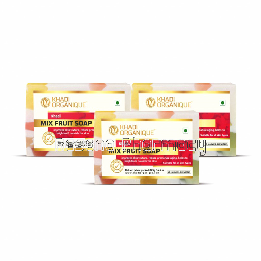Mix Fruit Soap (Pack Of 3)