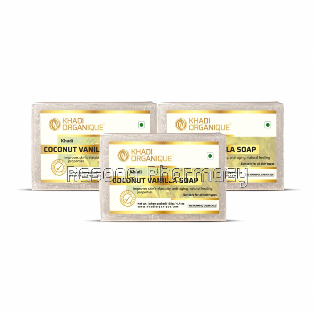 Coconut Vanilla Soap (Pack Of 3)