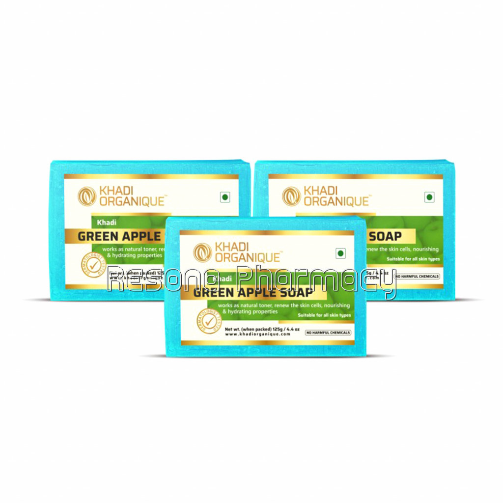 Green Apple Soap (Pack Of 3)
