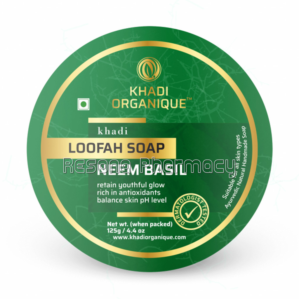 Neem Basil Loofah Soap