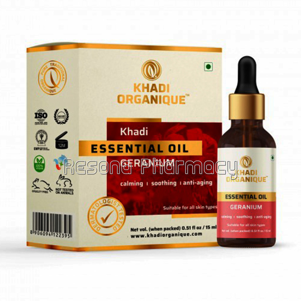 Khadi Organique Geranium Essential Oil