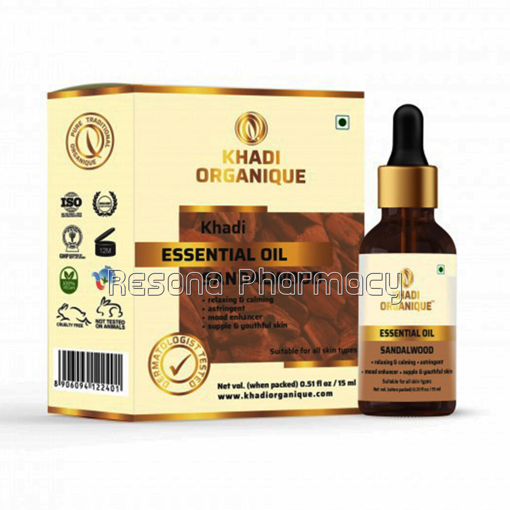 Khadi Organique Sandalwood Essential Oil