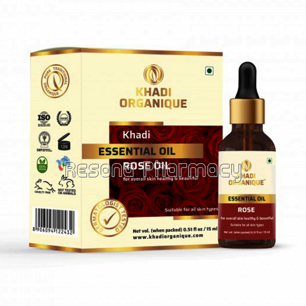 Khadi Organique Rose Essential Oil