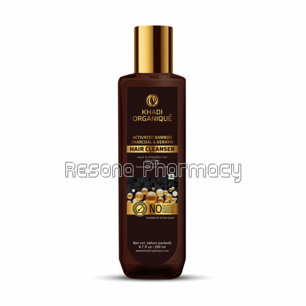 Activated Bamboo Charcoal and Keratin Hair Cleanser