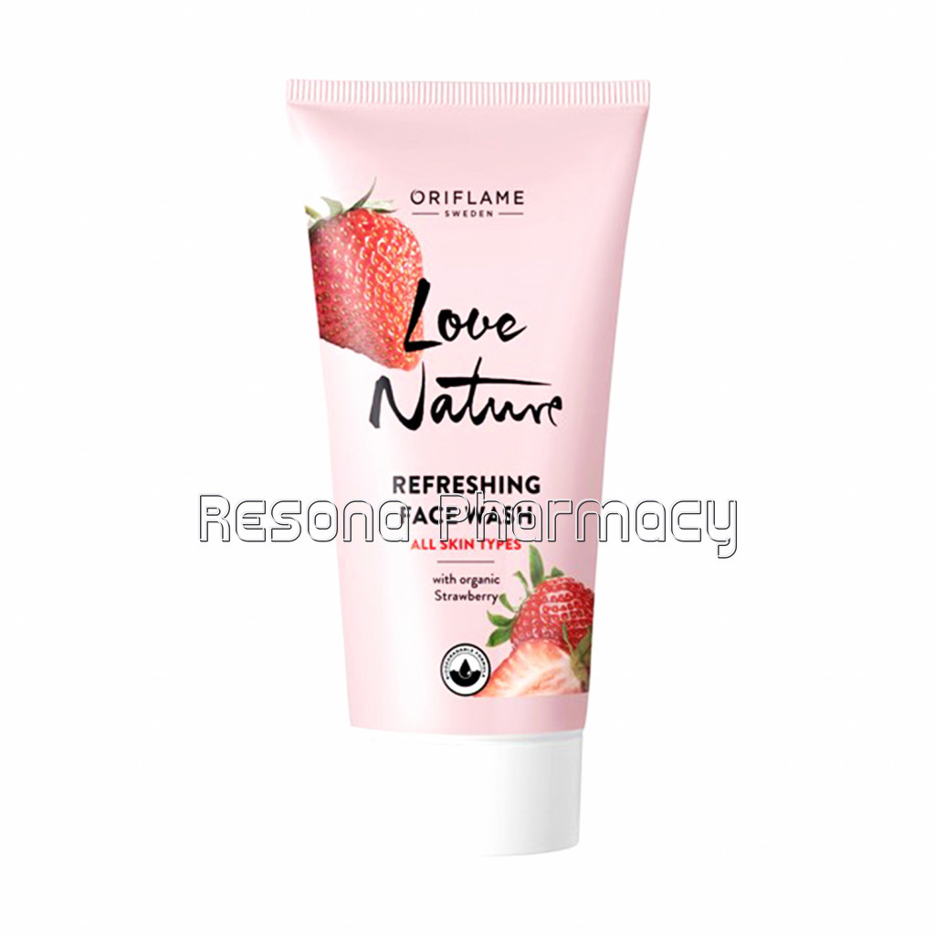 Refreshing Face Wash With Organic Strawberry