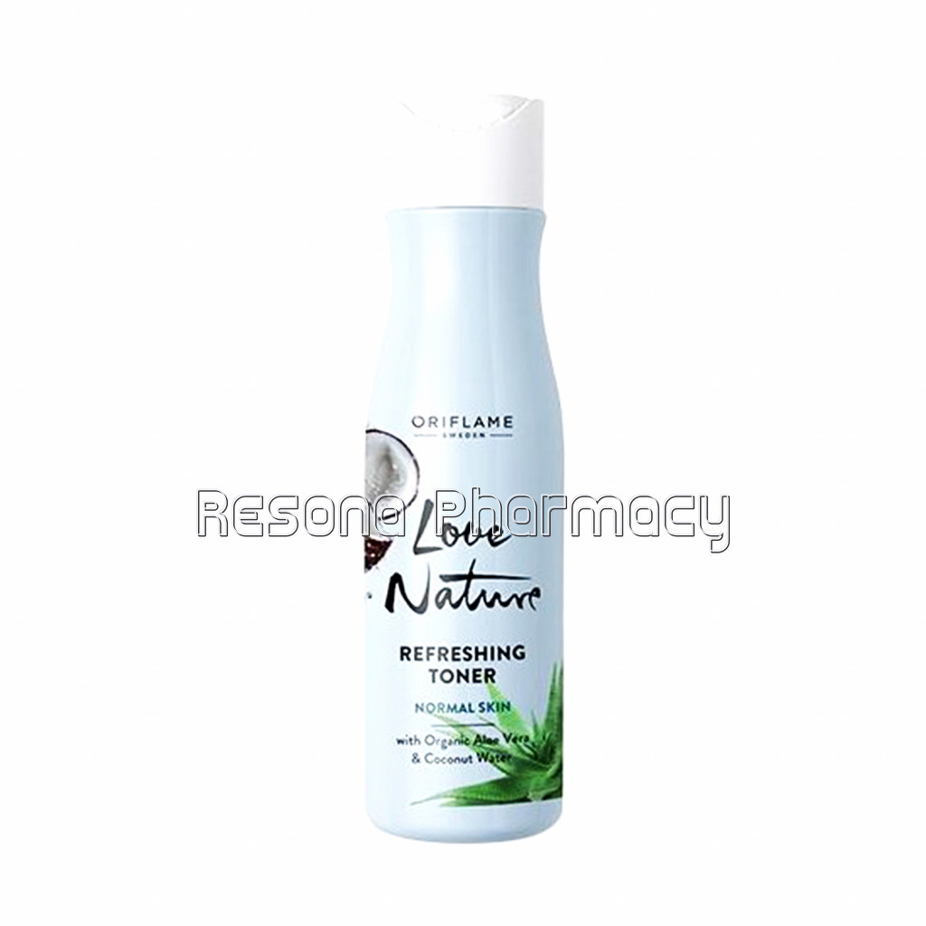 Refreshing Toner With Organic Aloe Vera and Coconut Water