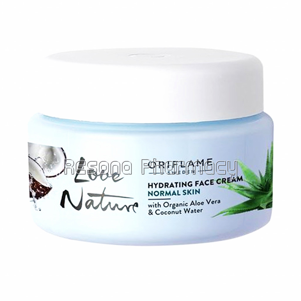 Hydrating Face Cream With Organic Aloe Vera and Coconut Water