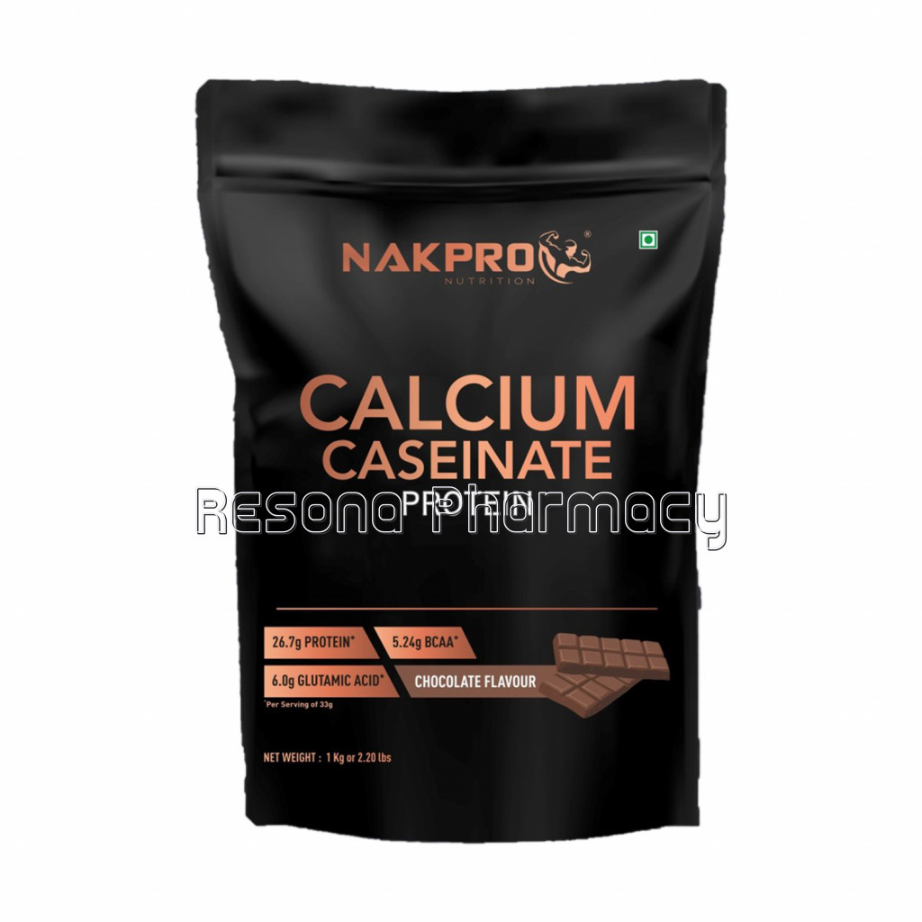 Nakpro Calcium Caseinate Protein Chocolate 1Kg
