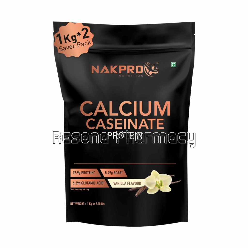 Nakpro Calcium Caseinate Protein Vanilla 2Kg