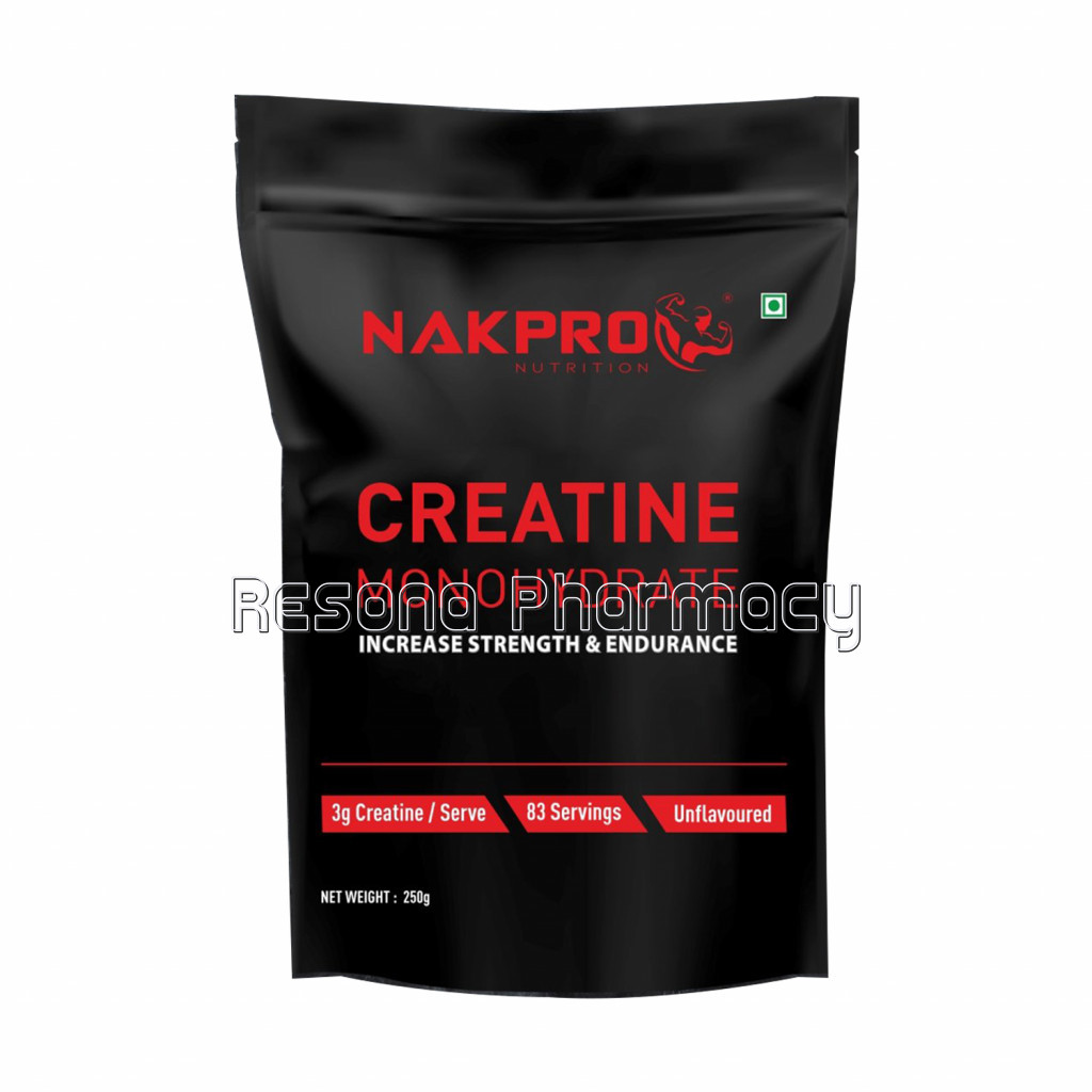 Nakpro Creatine Monohydrate Unflavored 250G